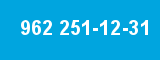 962 251-12-31 962 251-12-31